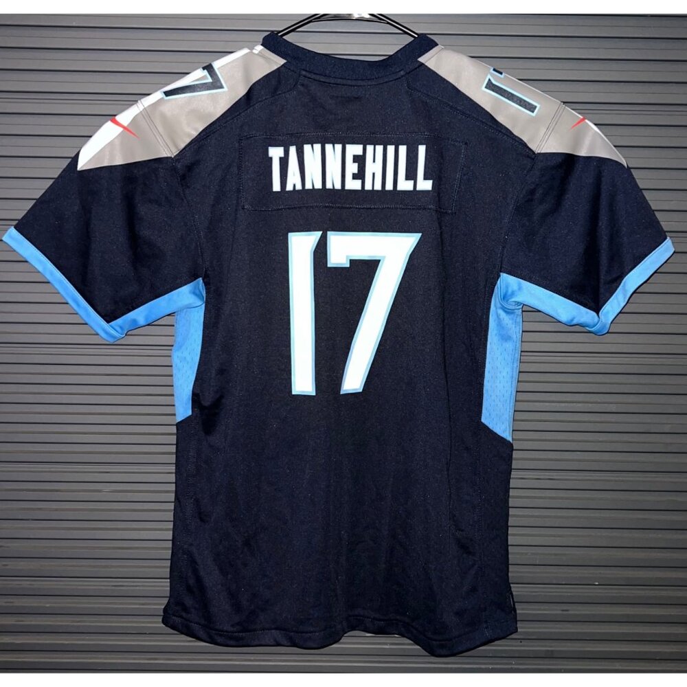 Nike NFL Titans Ryan Tannehill #17 Jersey On Field XL Navy & Light Blue On Field - Picture 2 of 13